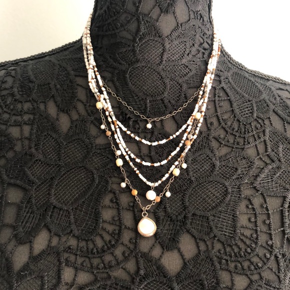 Silpada multi-strand layered necklace - Picture 1 of 5